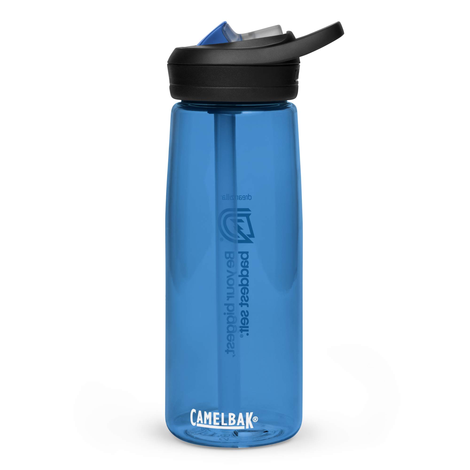 Back of Dreamzilla Sports Water Bottle