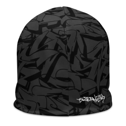 Back of Dreamzilla Graffiti Beanie