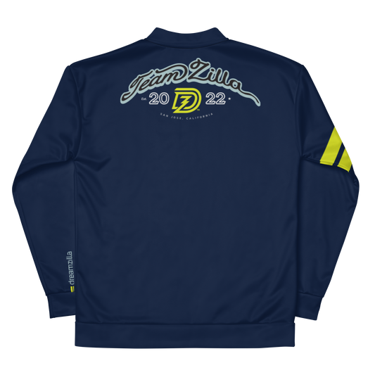Back of Team Zilla 2022 Unisex Bomber Jacket