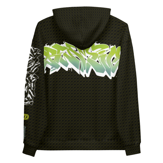 Back of Graffiti Wildstyle by Sanitor Unisex Hoodie