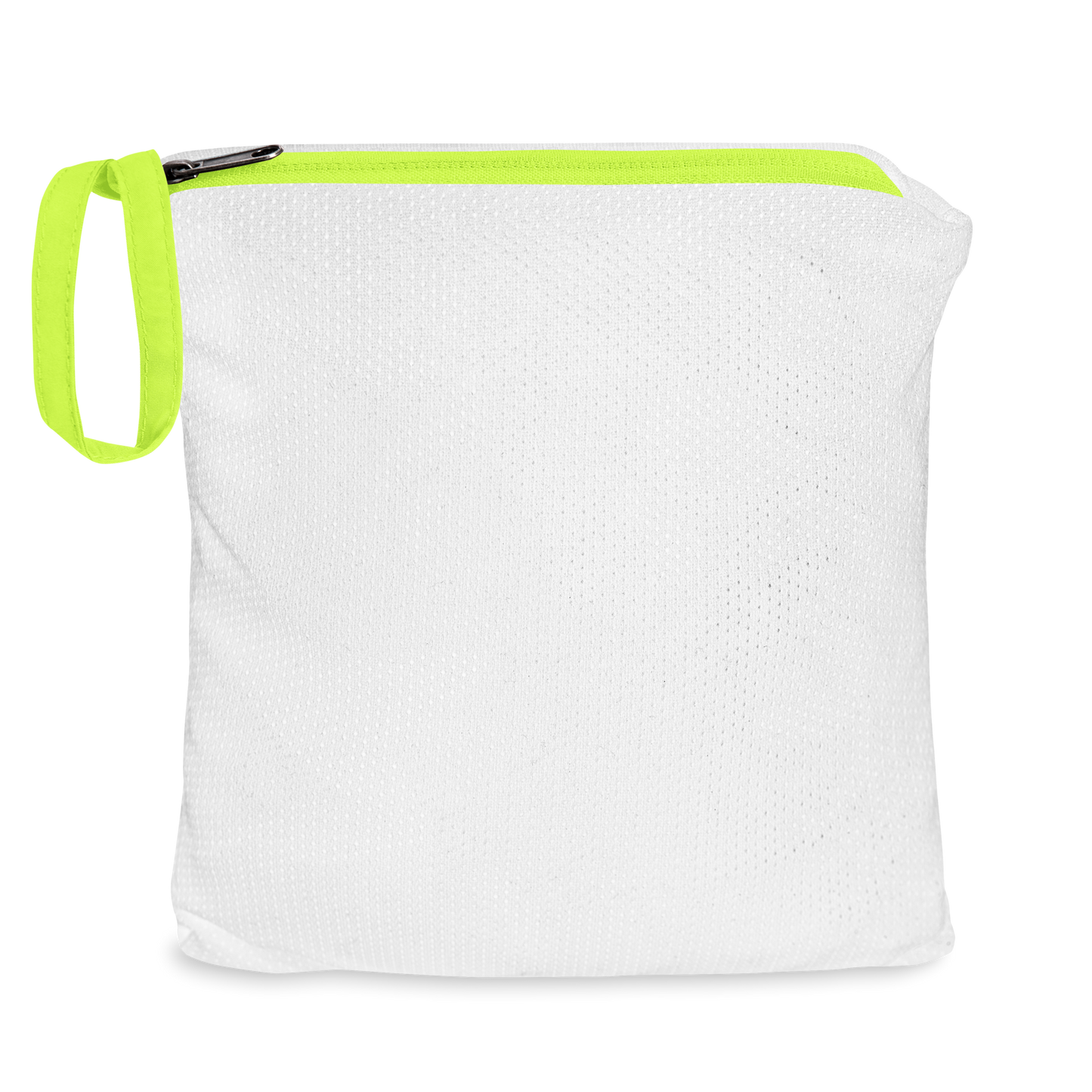 Packed up Embroidered Champion Packable Jacket in Safety Green
