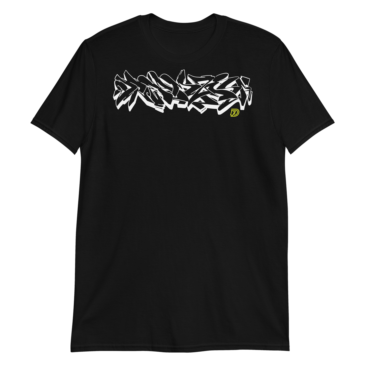 Graffiti Wildstyle 2 by Sanitor Unisex Short Sleeve Tee in Black