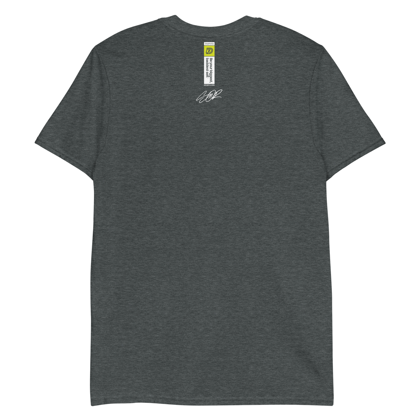 Back of Graffiti Wildstyle 2 by Sanitor Unisex Short Sleeve Tee in Dark Heather