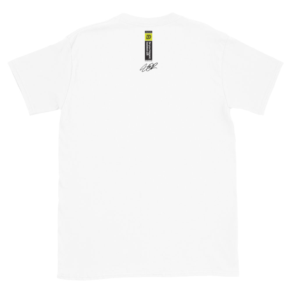 Back of Graffiti Wildstyle 2 by Sanitor Unisex Short Sleeve Tee in White