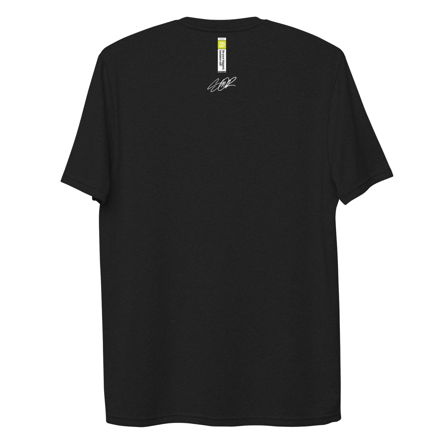 Back of Graffiti Wildstyle by Sanitor ByBBS Unisex Recycled Short Sleeve Tee in Black