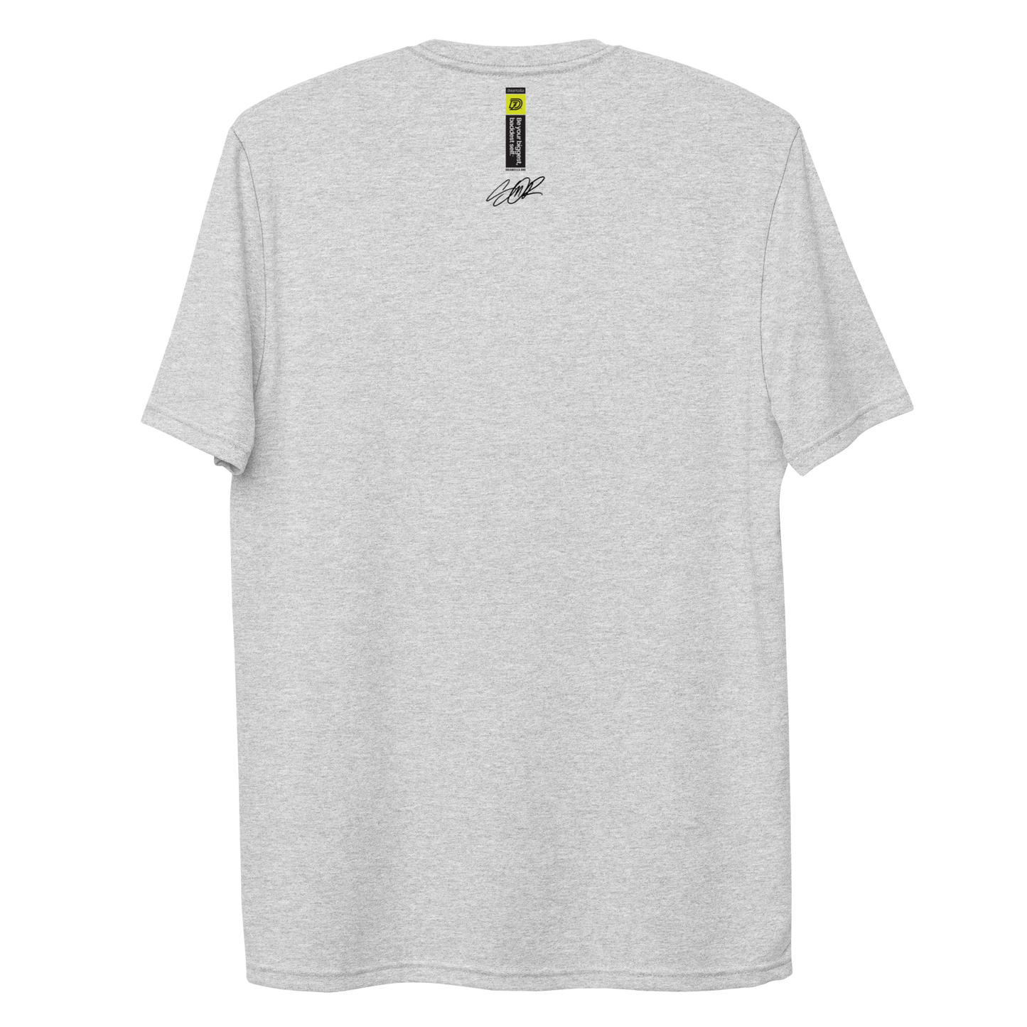 Back of Graffiti Wildstyle 2 by Sanitor Unisex Recycled Short Sleeve Tee in Light Heather Grey
