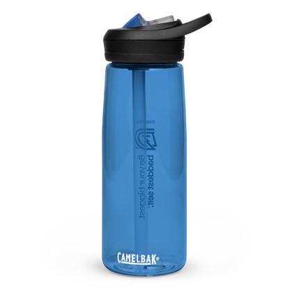 Back of Dreamzilla Sports Water Bottle