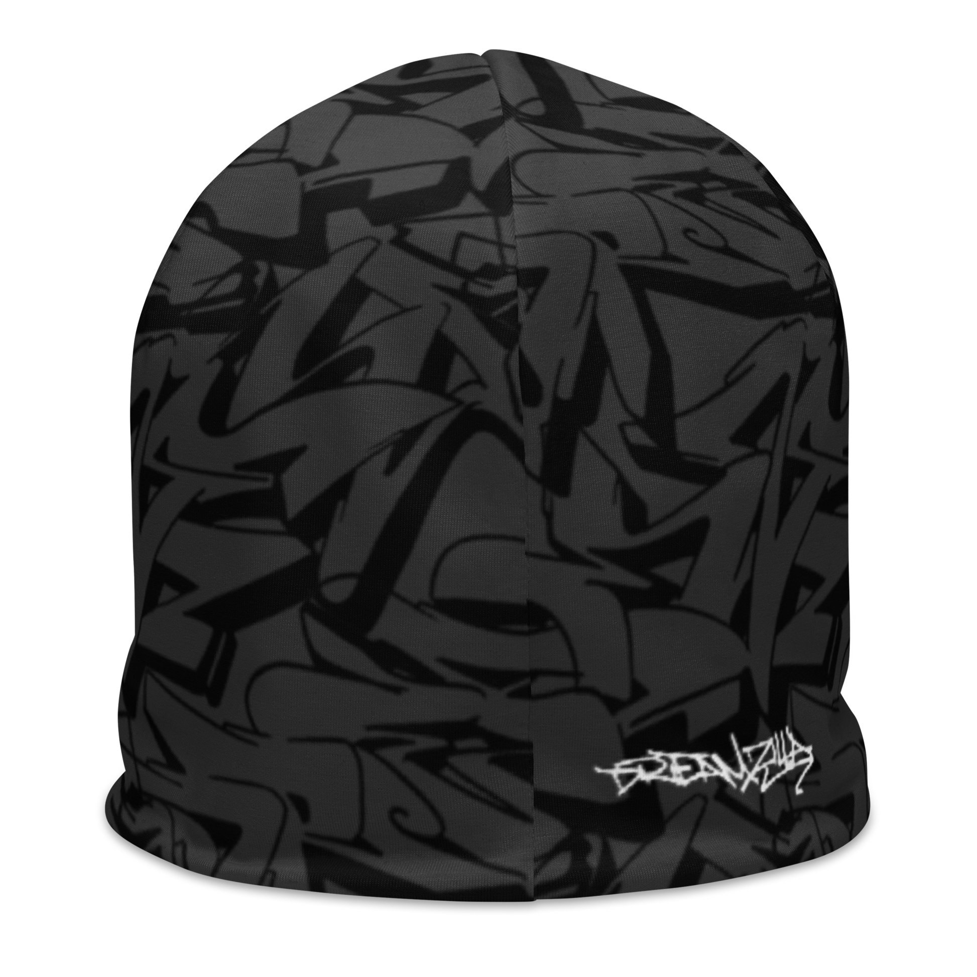 Back of Dreamzilla Graffiti Beanie