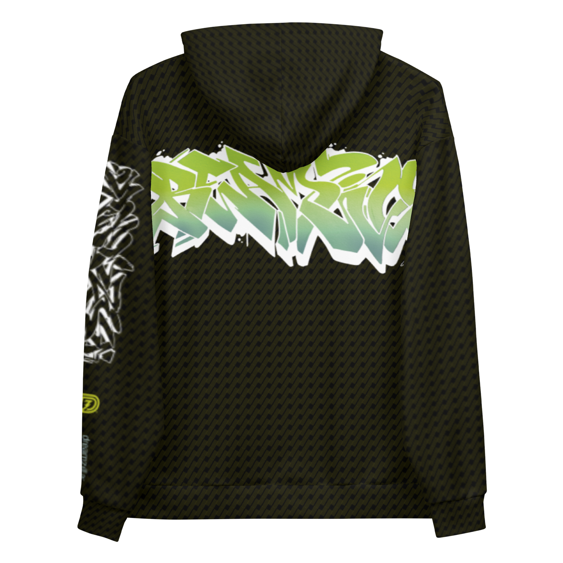 Back of Graffiti Wildstyle by Sanitor Unisex Hoodie