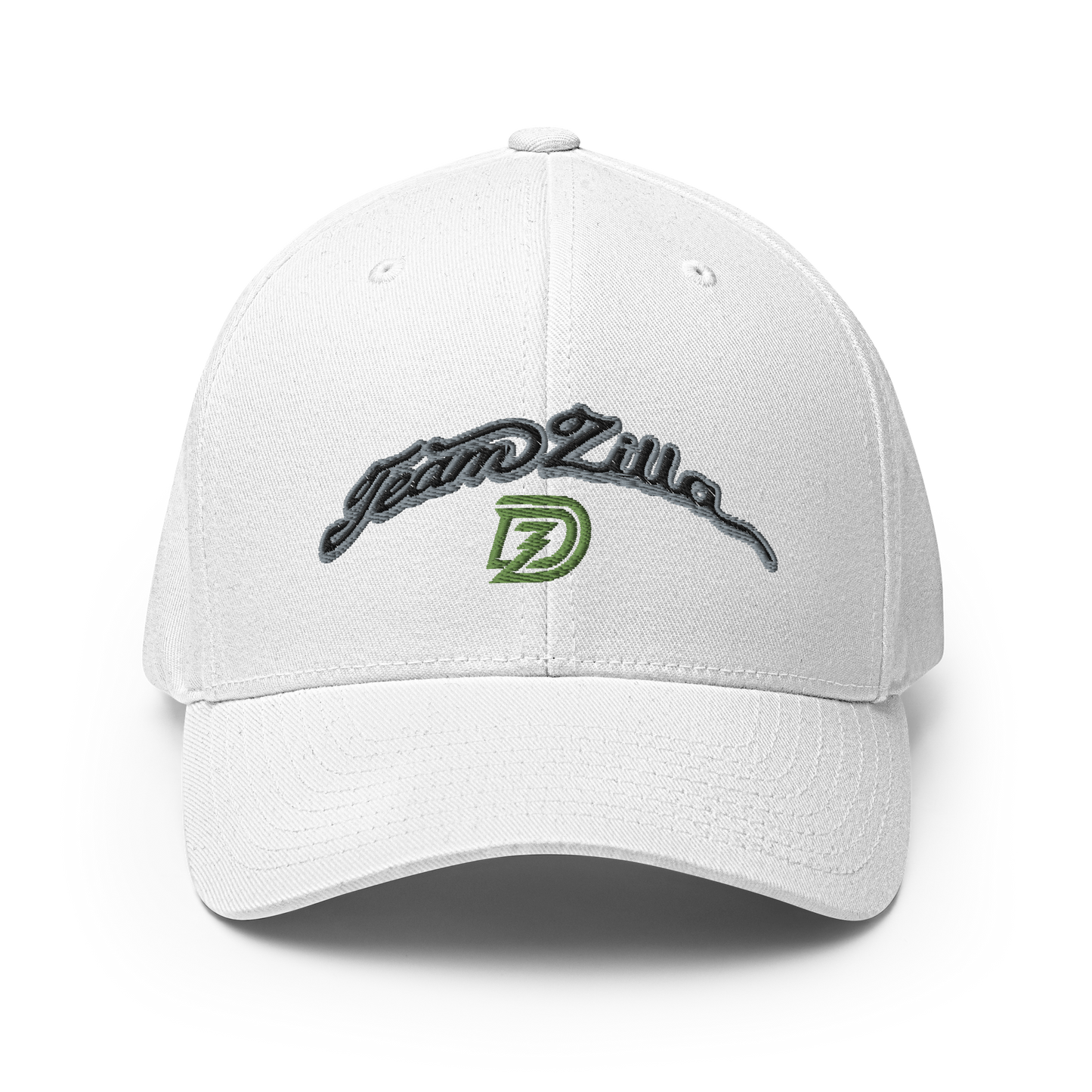 Team Zilla Flexfit Cap in White