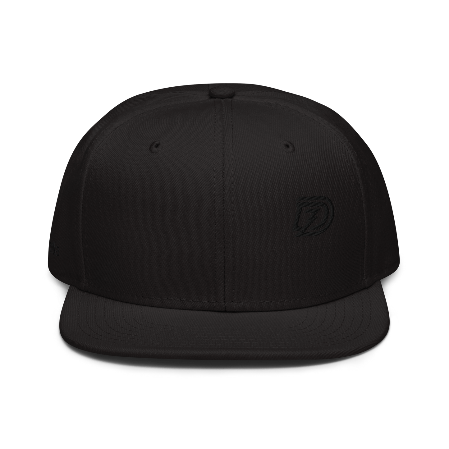 DZ Monochrome Snapback in Black