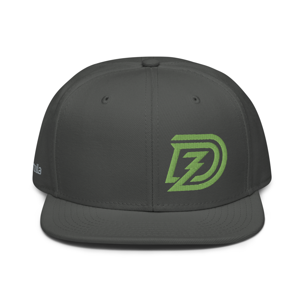 DZ Snapback in Charcoal Gray