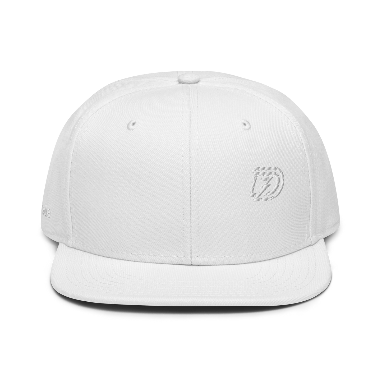 DZ Monochrome Snapback in White