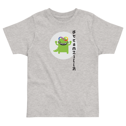 Baby Zilla Toddler Short Sleeve Tee in Heather