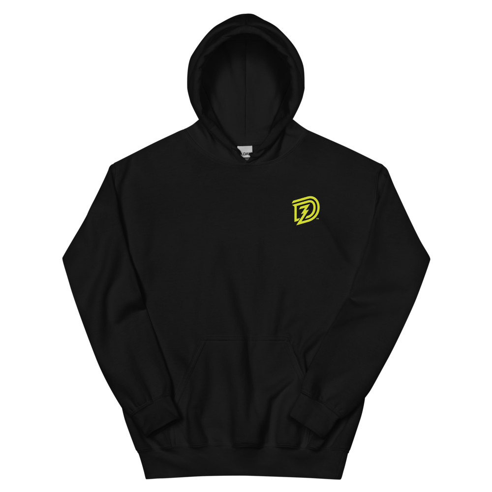 DZ Unisex Hoodie in Black