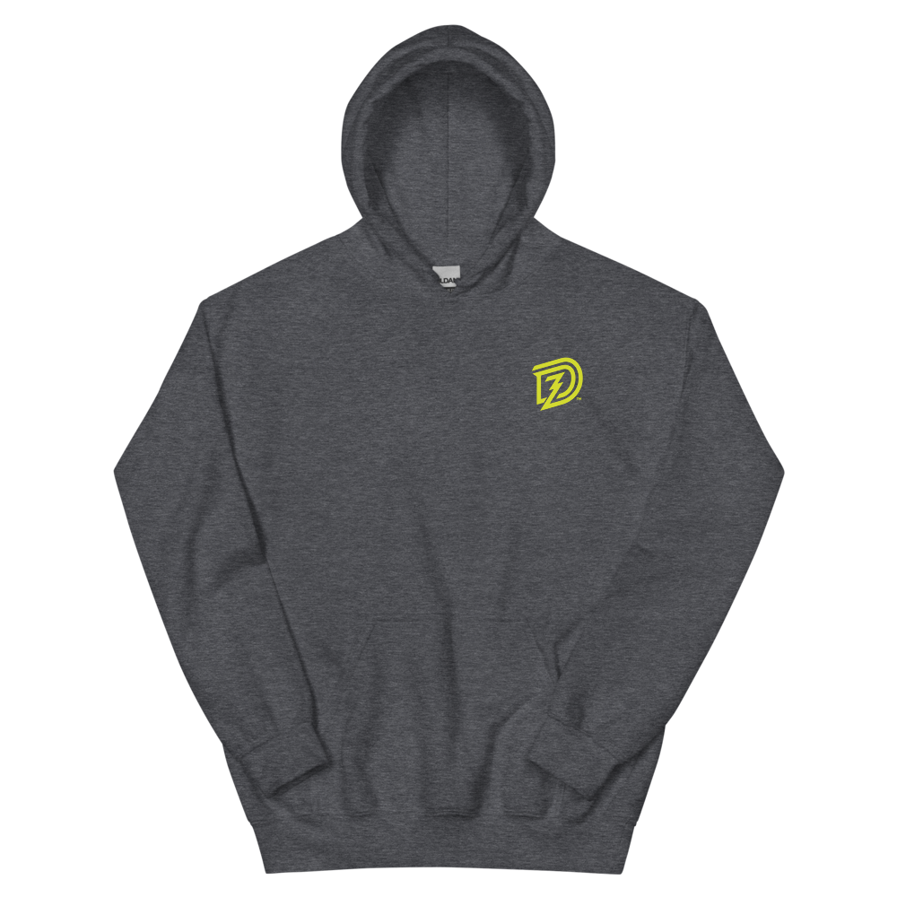 DZ Unisex Hoodie in Dark Heather