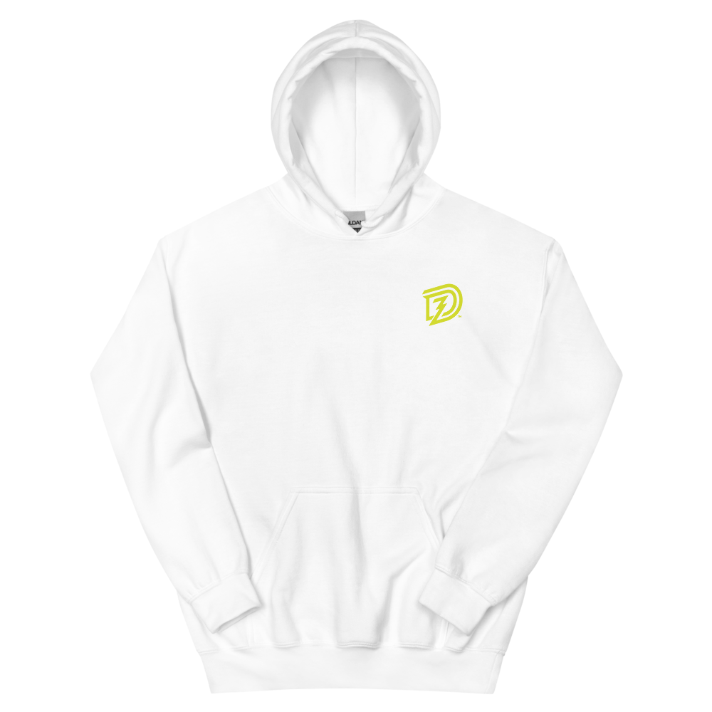 DZ Unisex Hoodie in White