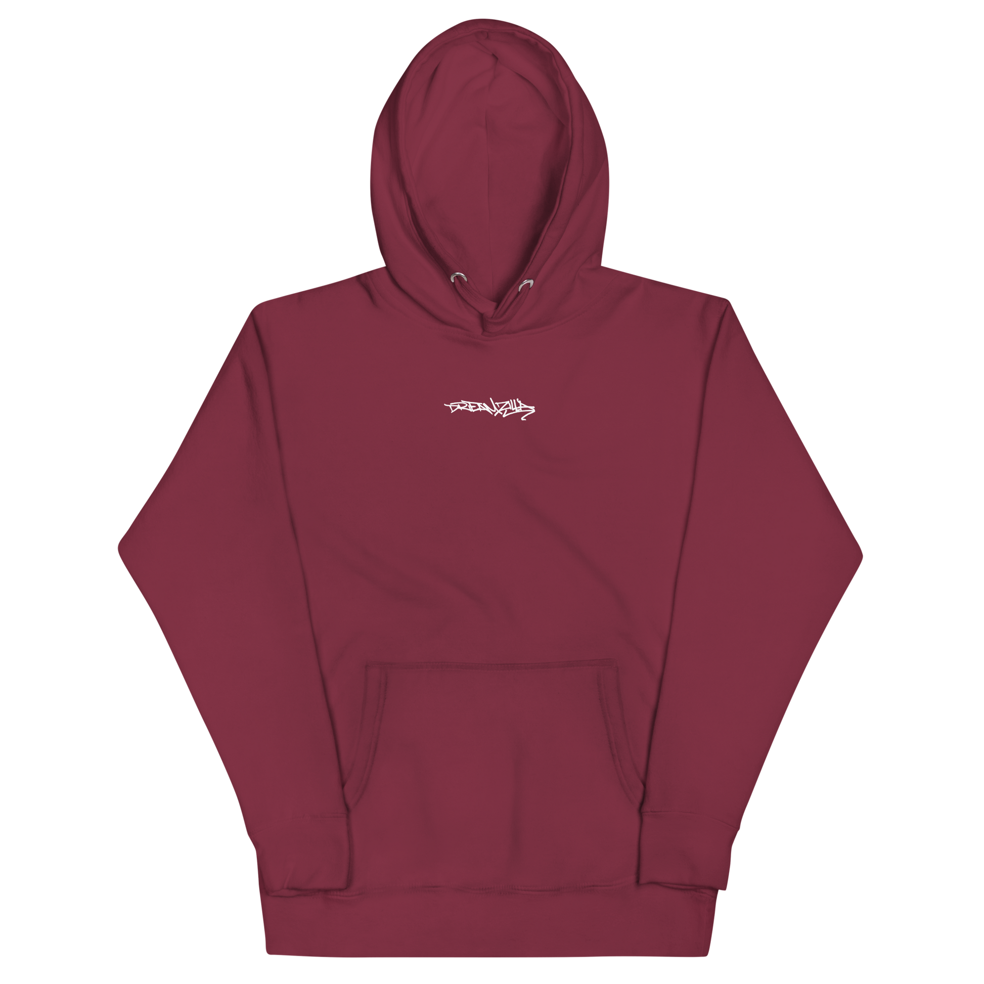 Graffiti Tag+Wildstyle by Sanitor Unisex Hoodie in Maroon