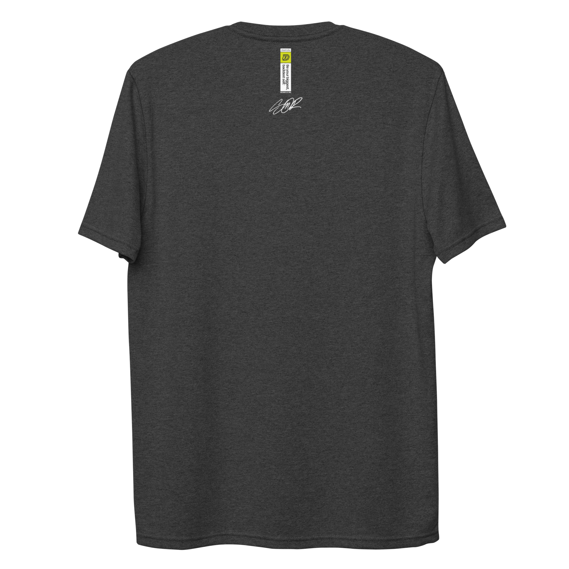 Back of Graffiti Wildstyle 2 by Sanitor Unisex Recycled Short Sleeve Tee in Charcoal Heather
