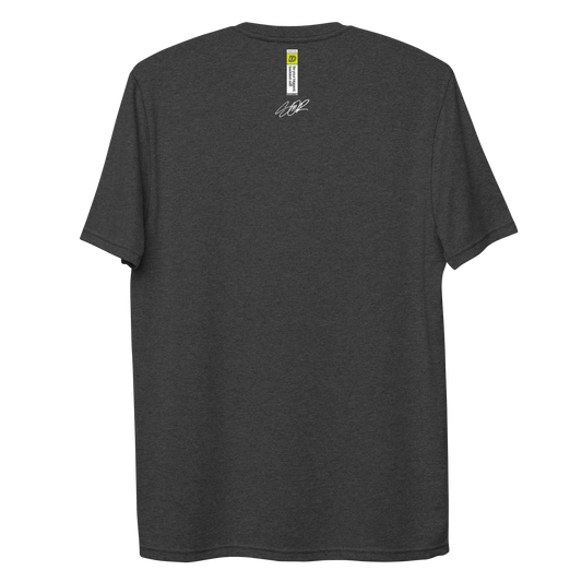 Back of Graffiti Wildstyle 2 by Sanitor Unisex Recycled Short Sleeve Tee in Charcoal Heather