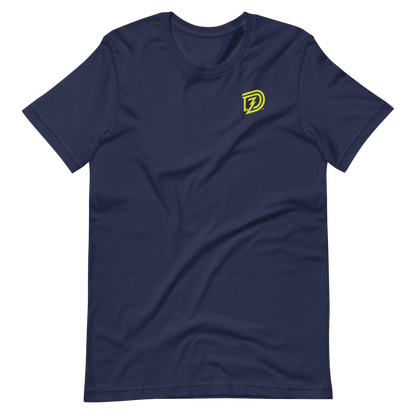 DZ Unisex Short Sleeve Tee in Navy