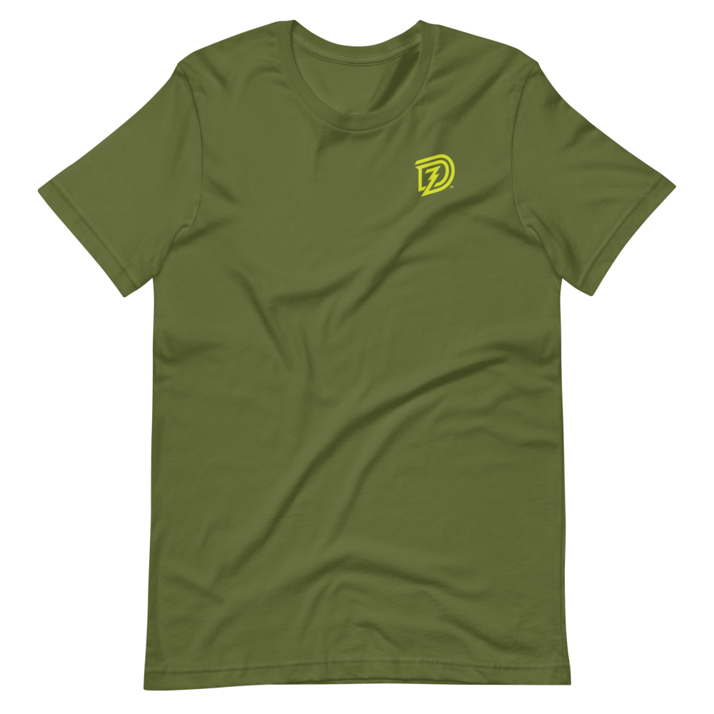 DZ Unisex Short Sleeve Tee in Olive