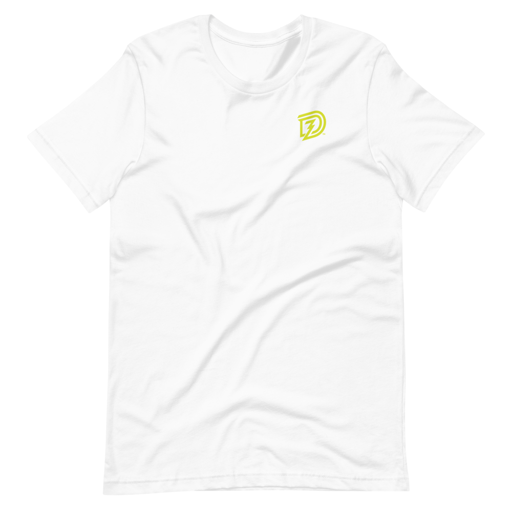 DZ Unisex Short Sleeve Tee in White