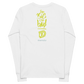 Back of Big and Bad - Youth Long Sleeve Tee in White