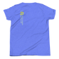 Back of Baby Zilla Youth Short Sleeve Tee in Columbia Blue
