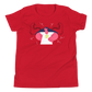 Big Bad Flex Youth Tee in Red